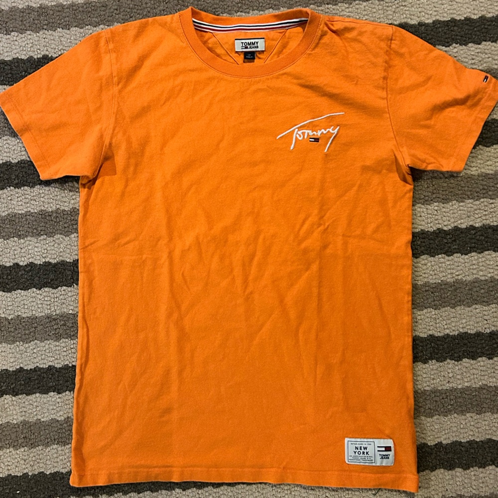 Orange Tommy Jeans T-Shirt